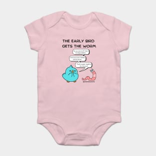 The Early Bird Gets The Worm Baby Bodysuit